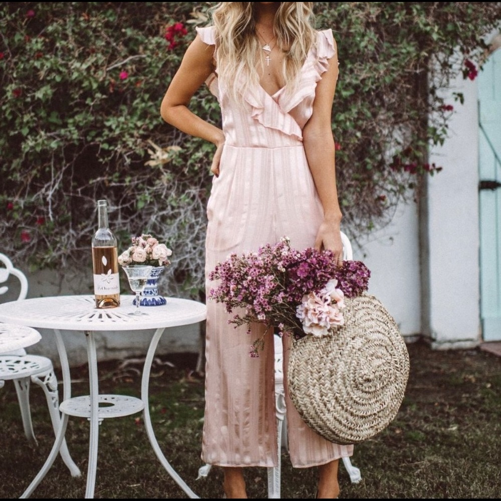 Show Me Your MuMu | Blush Jumpsuit